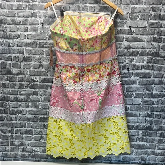Lilly Pulitzer dress- Pink‎ and Yellow - Picture 2 of 11